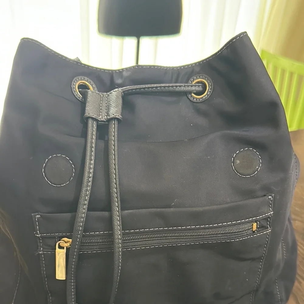 Tory Burch Blue Backpack